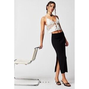 Free people golden hour midi skirt